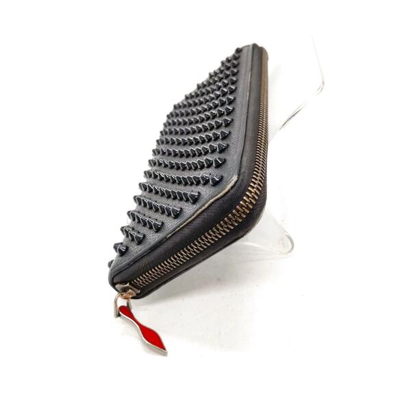 Christian Louboutin Long Wallet  Black Leather - Picture 4 of 9